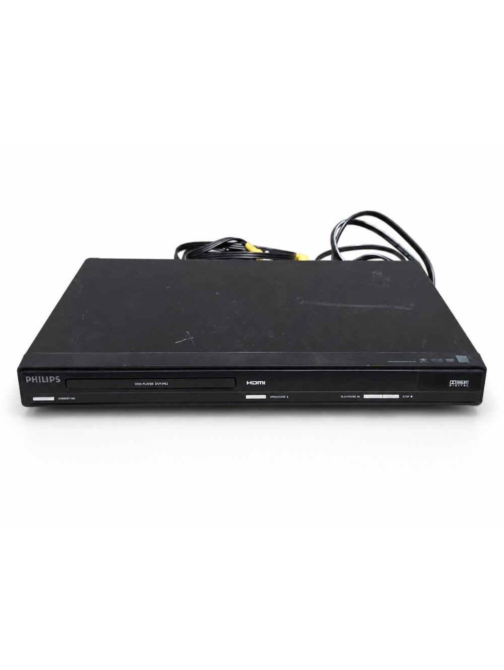 Philips DVP3962/37 DVD Player HDMI Progressive Scan w/ AV & Power Cables